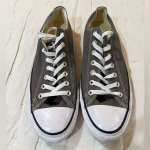 Converse Charcoal Canvas Sneakers